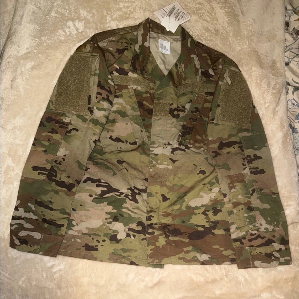NEW Army OCP Combat Jacket Top 36 Long Female military Surplus Air Force Camo